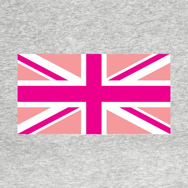 Pink Union Jack by babydollchic